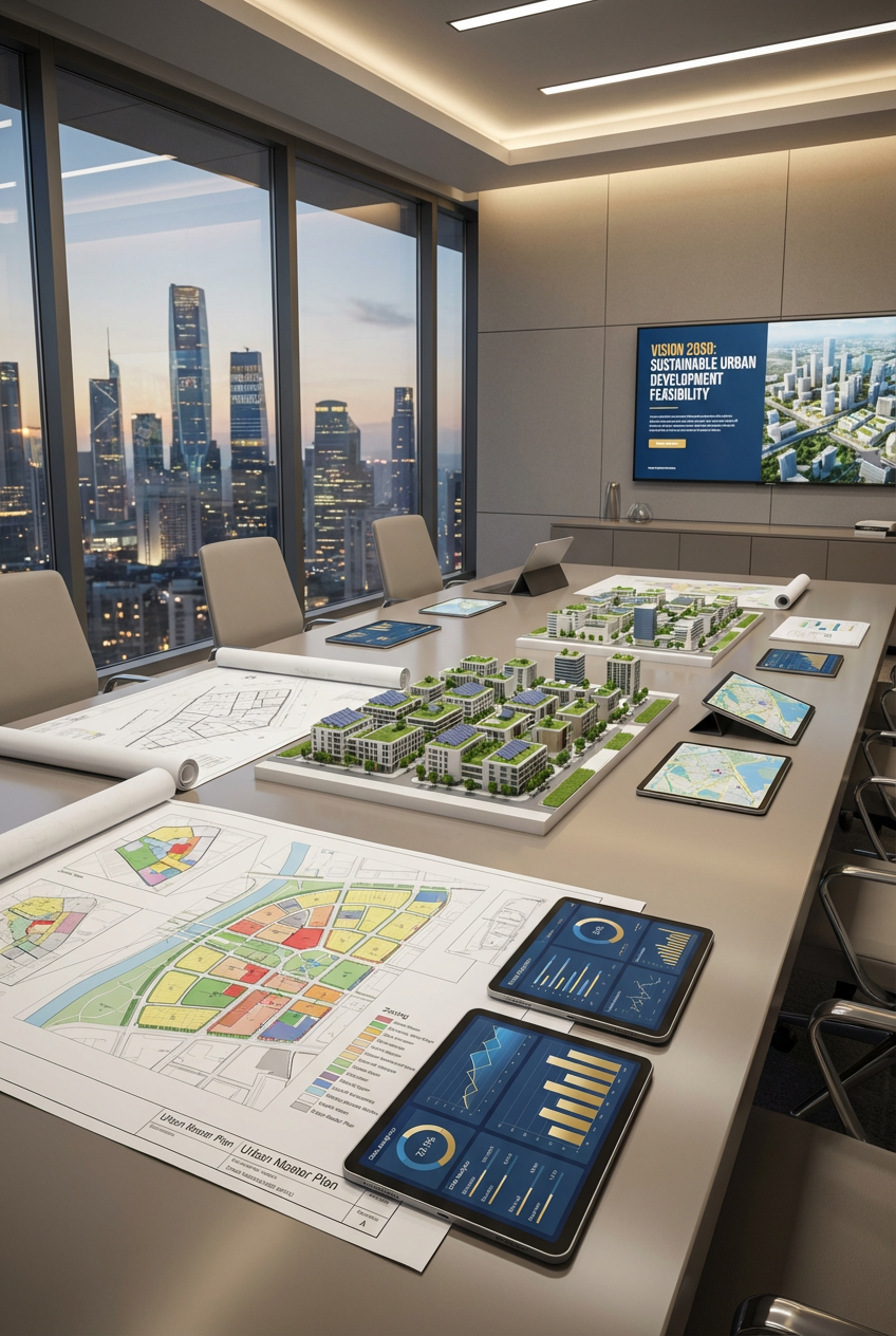 دراسات الجدوى والتخطيط العمراني