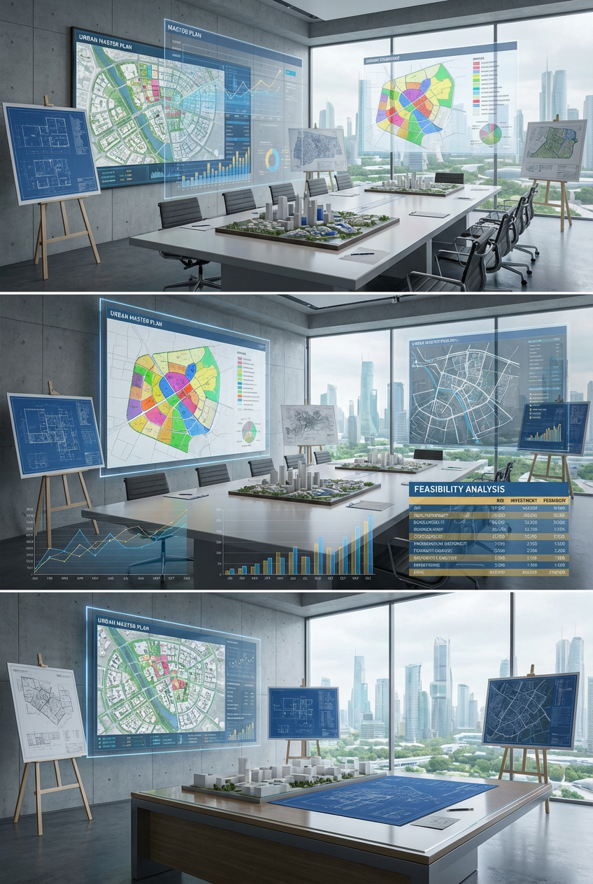 دراسات الجدوى والتخطيط العمراني