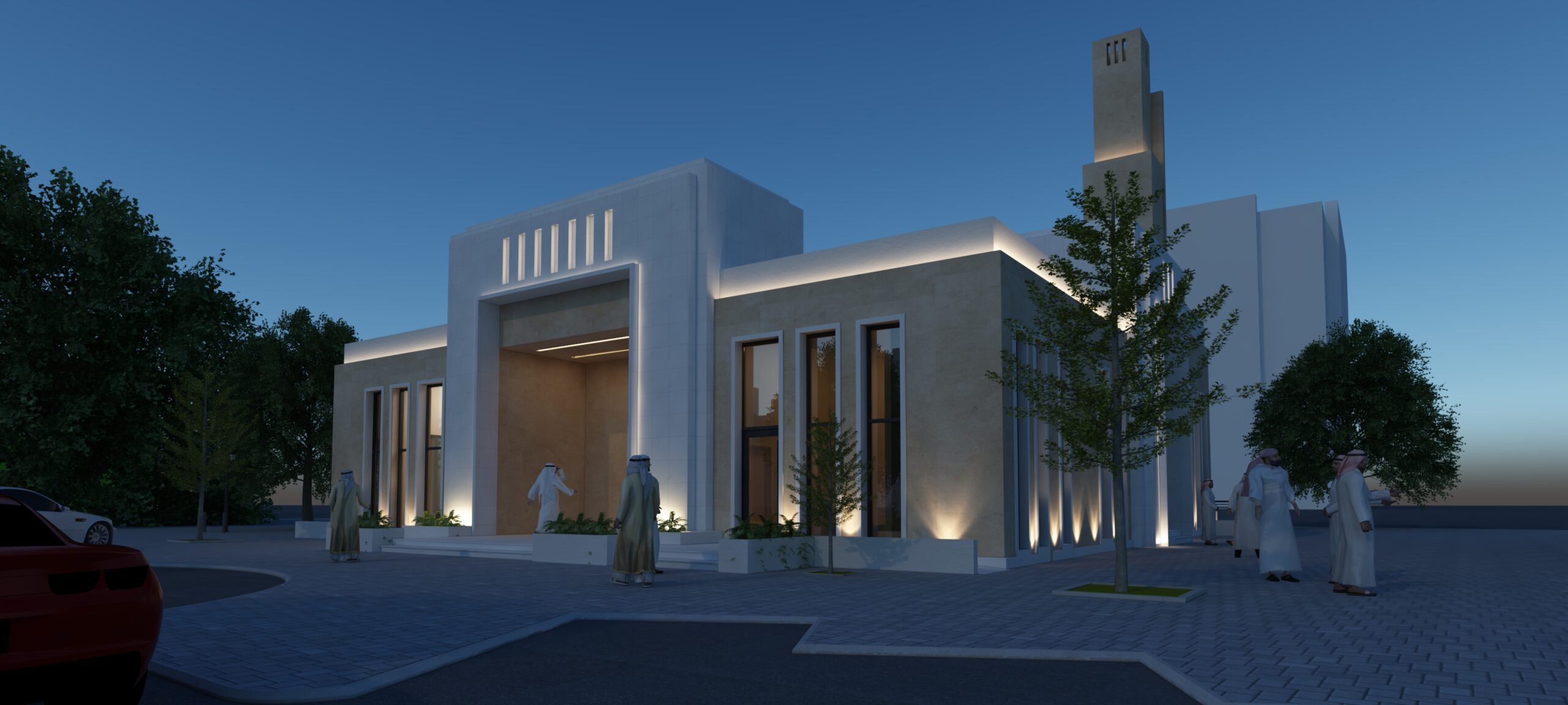 مشروع جامع مستشفي الملك سلمان